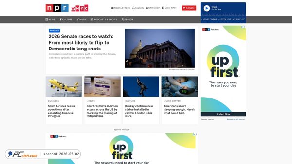 npr.org screenshot