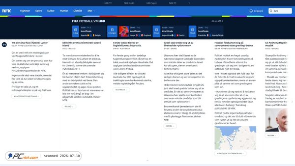 nrk.no screenshot