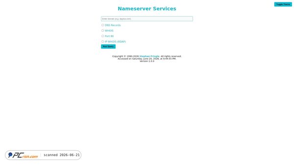 ns1ns2.com screenshot
