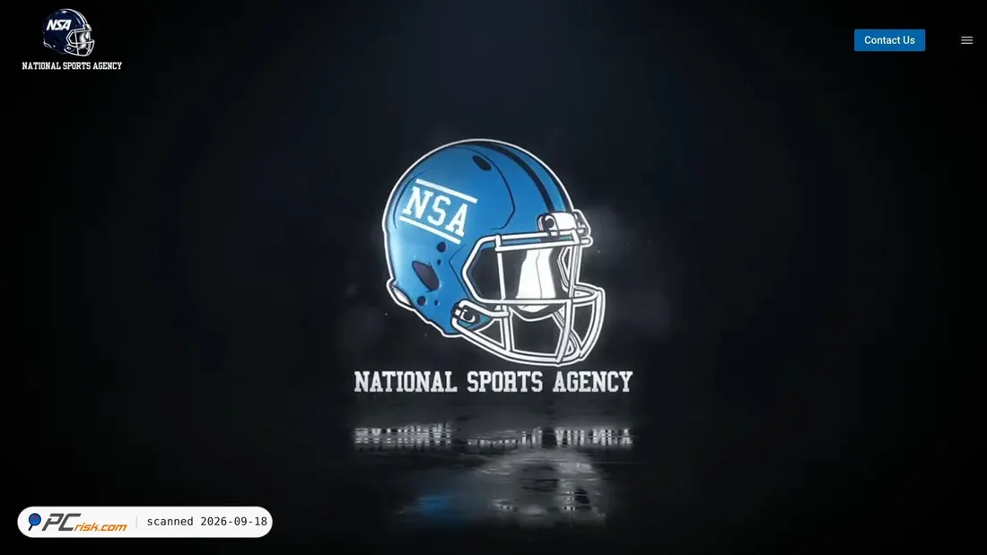 Screenshot of nsafootball.com