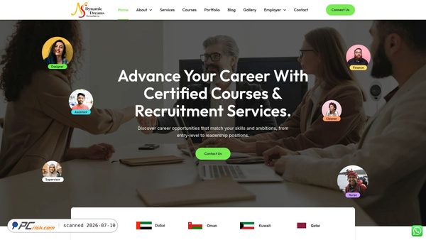 nsdynamicdreams.com screenshot