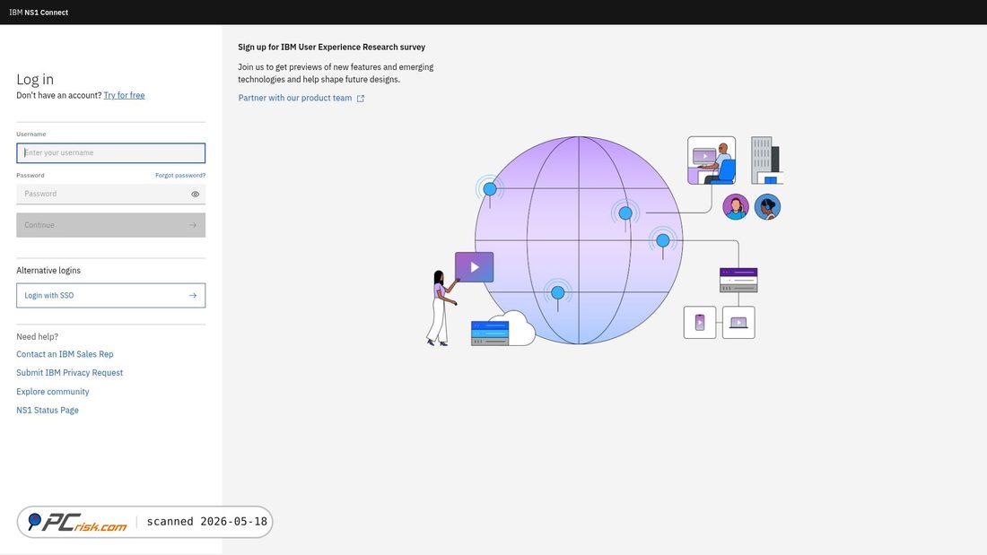 Screenshot of nsone.net