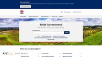 nsw.gov.au screenshot