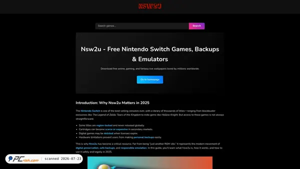 nsw2u.my screenshot