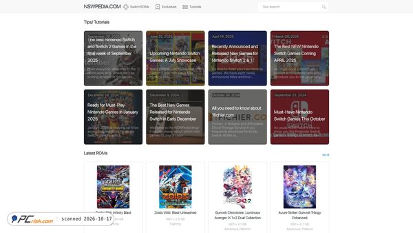 nswpedia.com Screenshot