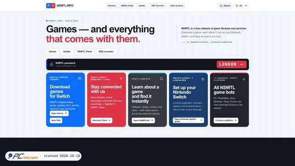 nswtl.info Screenshot