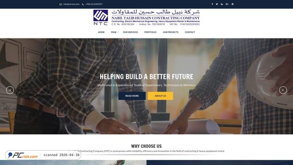ntcont.com screenshot