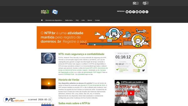 ntp.br screenshot