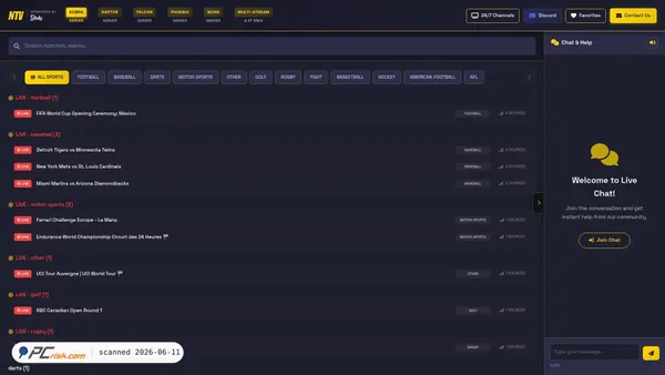 ntvs.cx screenshot