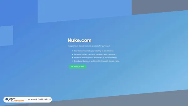 nuke.com screenshot