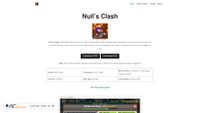 Captura de ecrã de nullsclash.net