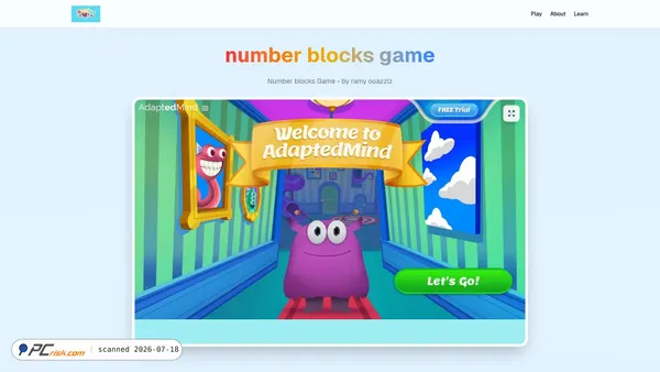 numberblocksgame.online screenshot