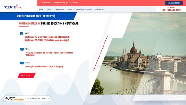 Screenshot di nursingvoices.scientifink.com