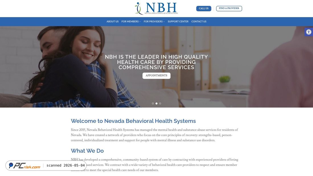 Screenshot von nvbhs.com
