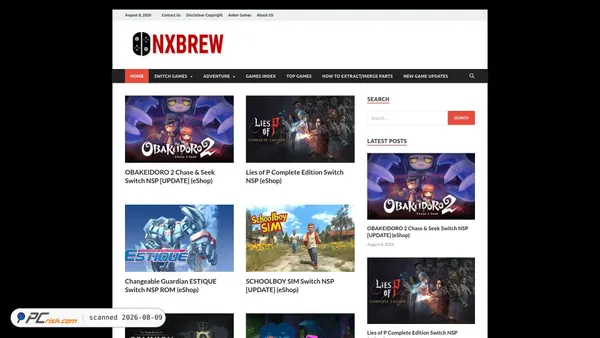 nxbrew.me screenshot