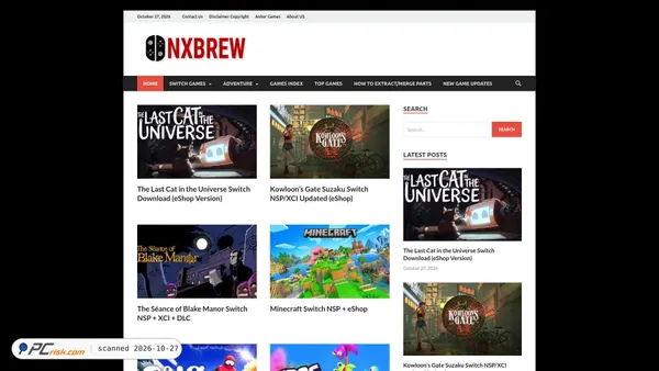 nxbrew.me screenshot