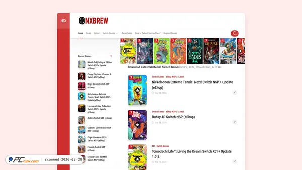 nxbrew.net screenshot