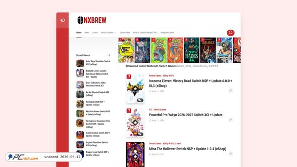 nxbrew.net screenshot