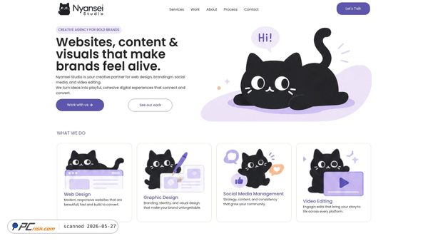 nyanseistudio.com screenshot