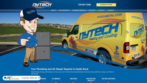 nytechmetal.com screenshot