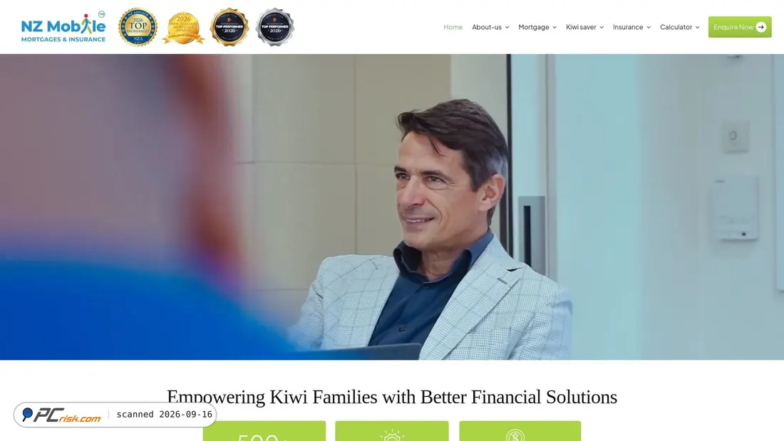 Screenshot of nzmmortgages.co.nz