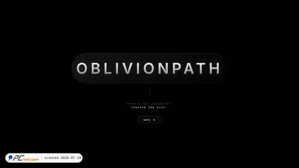 oblivionpath.com screenshot