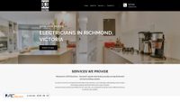 Captura de ecrã de ocdelectricalrichmond.com.au