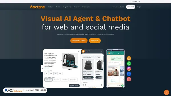oct8ne.com screenshot