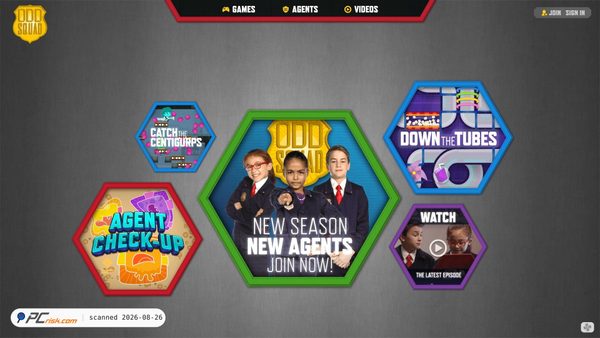 oddsquadtv.com screenshot