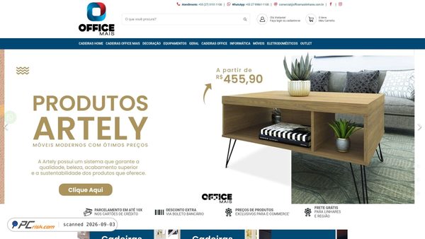 officemaisoficial.com.br screenshot