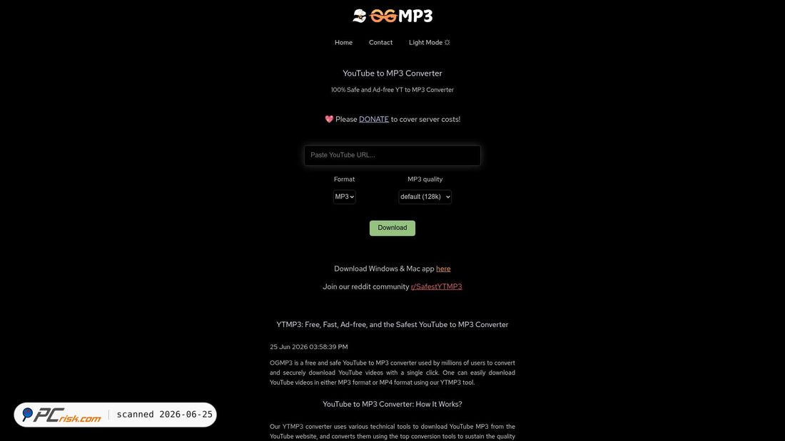 Zrzut ekranu ogmp3.com