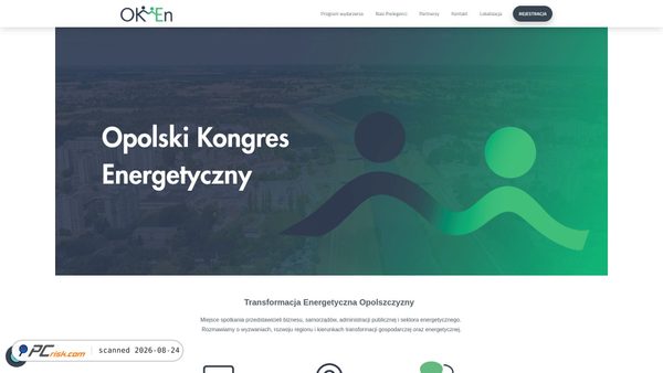 Screenshot van oken.com.pl