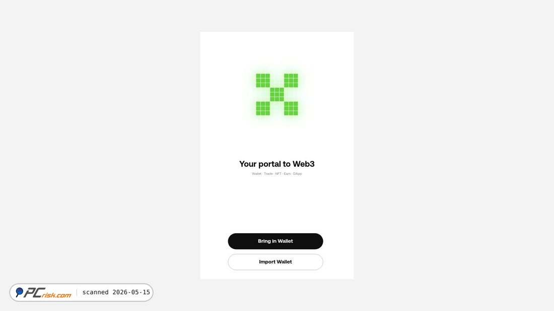 Screenshot of okx-web.app