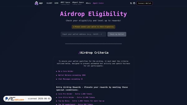 olaxbt-airdrop-ui.pages.dev screenshot