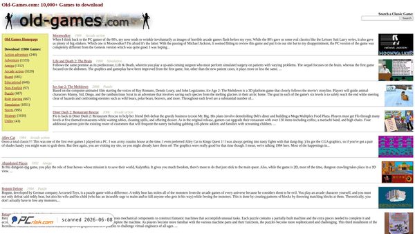 old-games.com screenshot