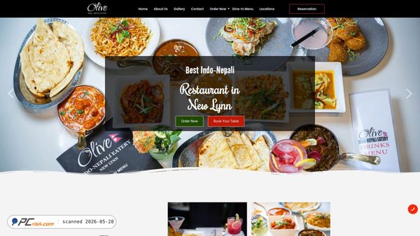 oliveeatery.co.nz screenshot