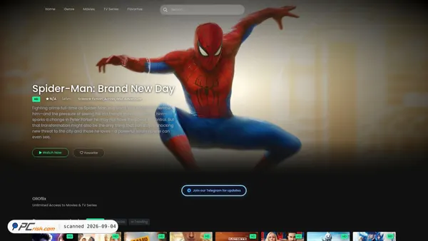 olloflix.com Screenshot