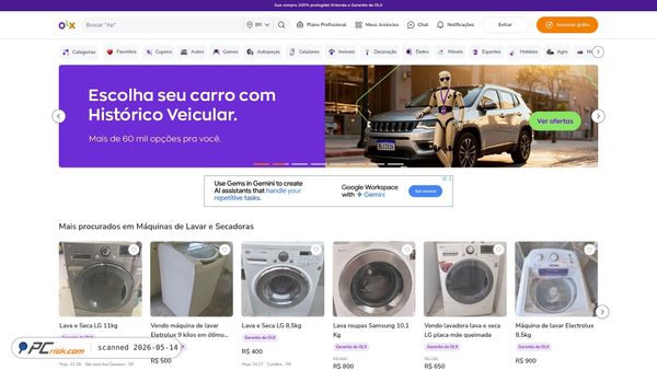 olx.com.br screenshot