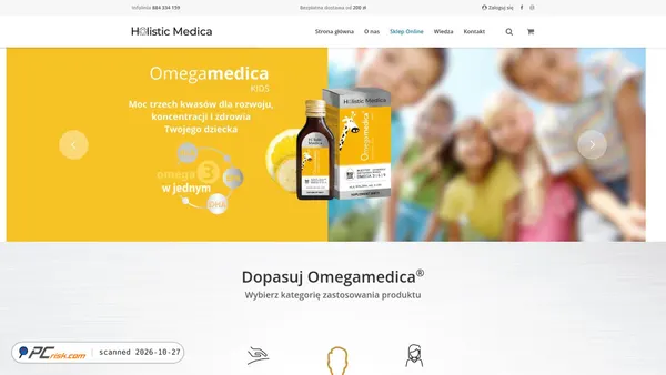 omegamedica.pl Screenshot