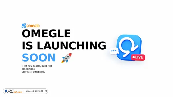 omegle.com Screenshot
