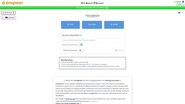 omegleapp.me screenshot