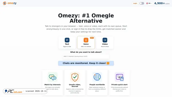 omezy.io screenshot