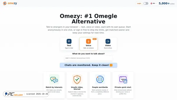 omezy.io screenshot
