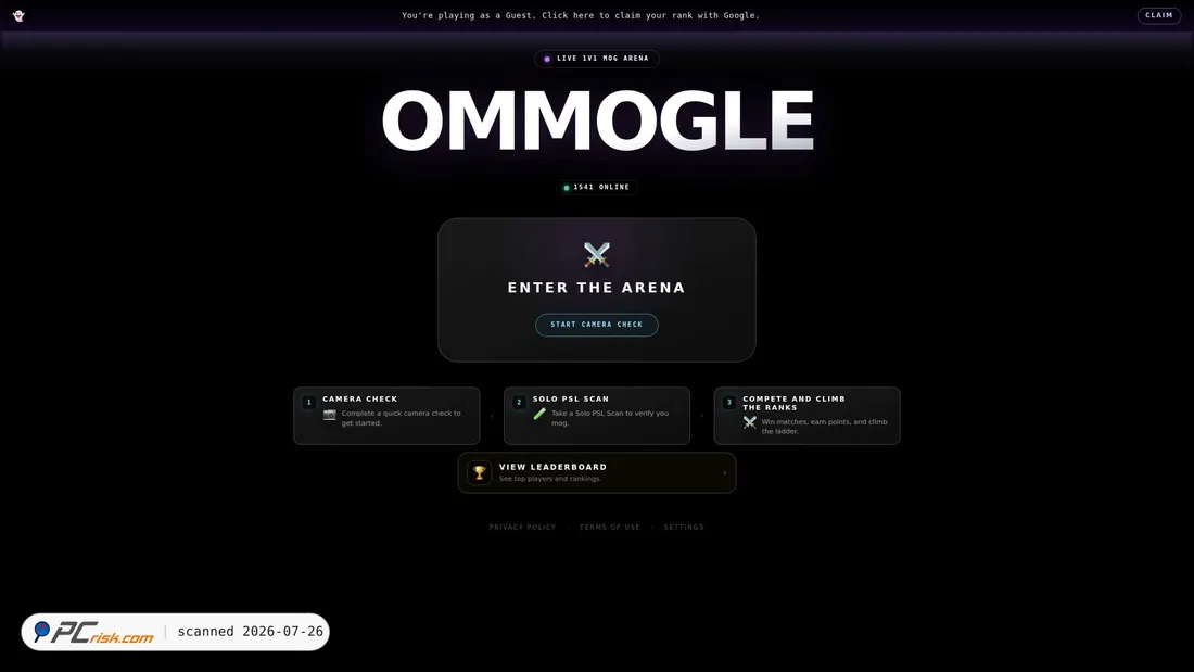 Zrzut ekranu ommogle.com