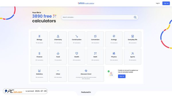 omnicalculator.com screenshot