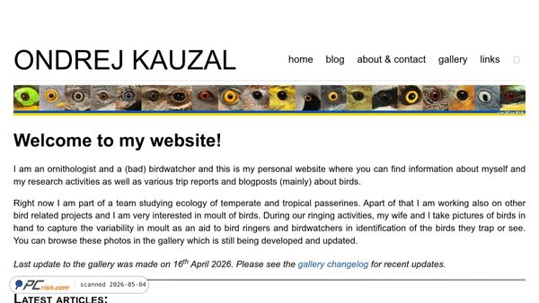 ondrejkauzal.org screenshot