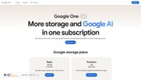 one.google.com screenshot