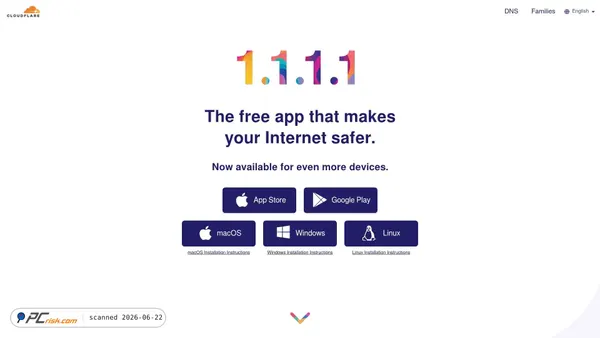 one.one.one.one screenshot