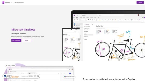 onenote.net screenshot
