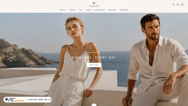 oneoffbtq.com screenshot